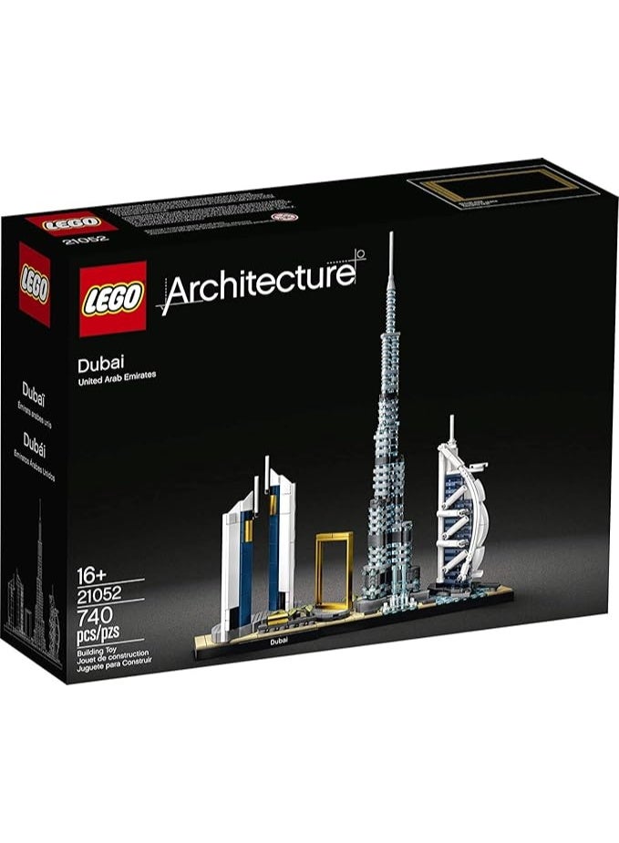 LEGO Architecture Skylines: Dubai 21052 Building Kit, Collectible Architecture Building Set for Adults, New 2020 (740 Pieces) Building Set for Kids | Creative Construction Toy - Image 1